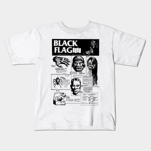 Black Flag - 80s hardcore punk - Hardcore Punk - Kids T-Shirt